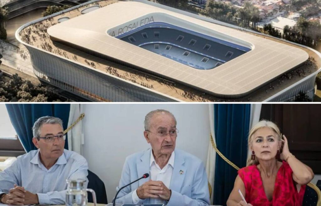 Las instituciones de Málaga sopesan renunciar al Mundial 2030 por el escollo de ampliar La Rosaleda