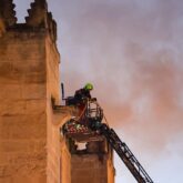 Extinguido el incendio en la Mezquita de Córdoba